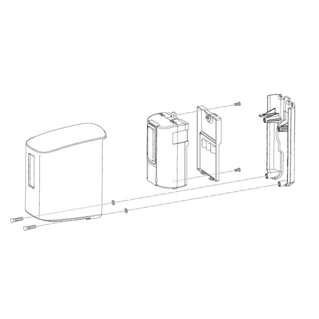LIXIL（INAX） 検出器付向こう正面入れものASSY 【品番：A-11264】【14】