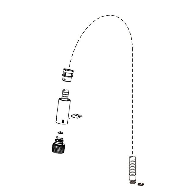 LIXIL（INAX）　ハンドシャワーASSY　【品番：A-11276/SAB】【14】
