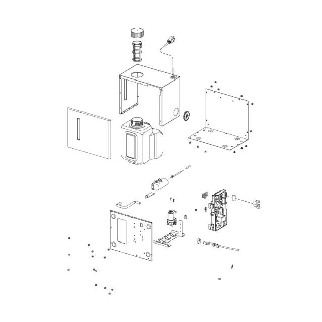 LIXIL（INAX）　水石けん容器ASSY1連　【品番：A-11834-11】【14】