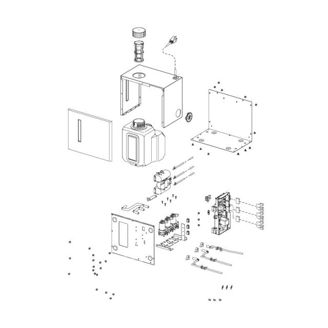 LIXIL（INAX）　水石けん容器ASSY3連　【品番：A-11834-31】【14】