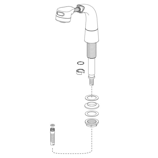 LIXIL（INAX）　吐水口部　【品番：A-3487-41/N88】【14】
