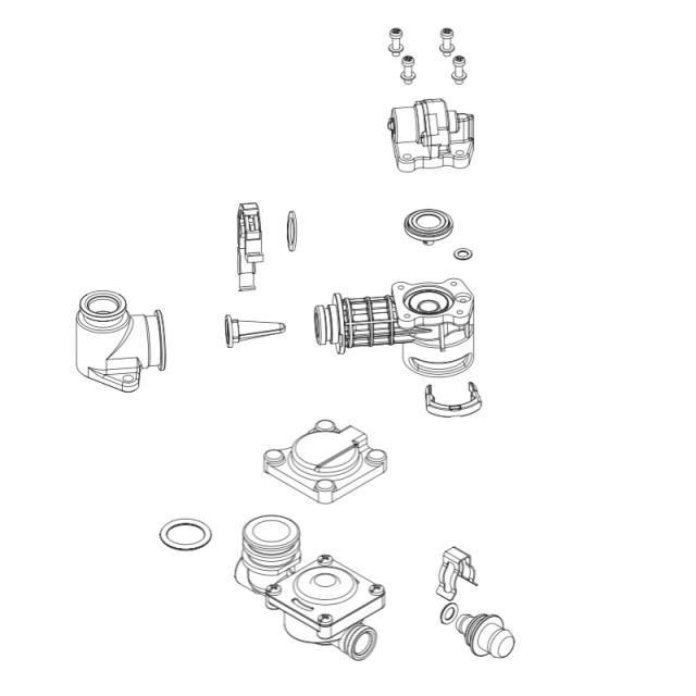 LIXIL（INAX）　バルブASSY（アクエナジー用）　【品番：A-4002】【14】
