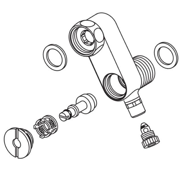 LIXIL（INAX）　G3/4水抜式止水栓ストレーナ付脚　【品番：A-4085】【14】