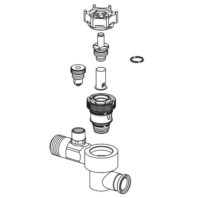LIXIL（INAX）　開放型逆止弁付流量調節栓（水側用）　【品番：A-4380】【14】