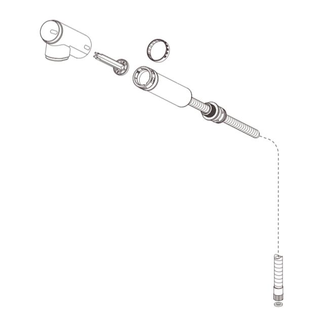 LIXIL（INAX）　ハンドシャワー部　【品番：A-4454-10】【14】