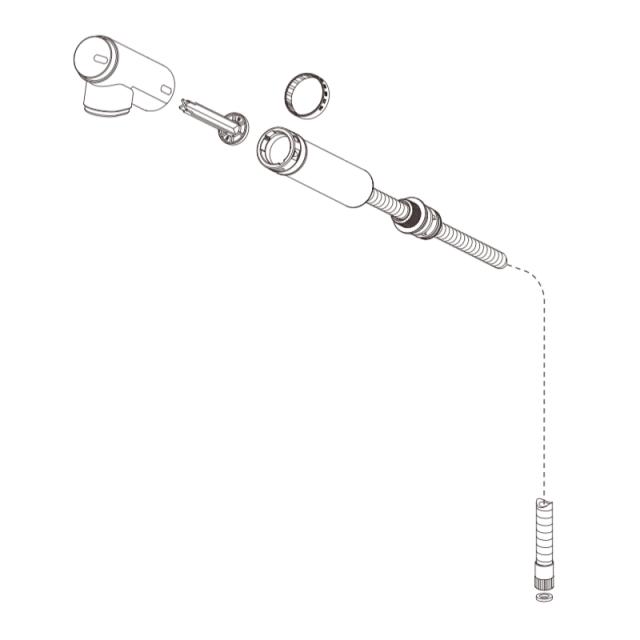 LIXIL（INAX）　ハンドシャワー部　【品番：A-4454-10-JG】【14】