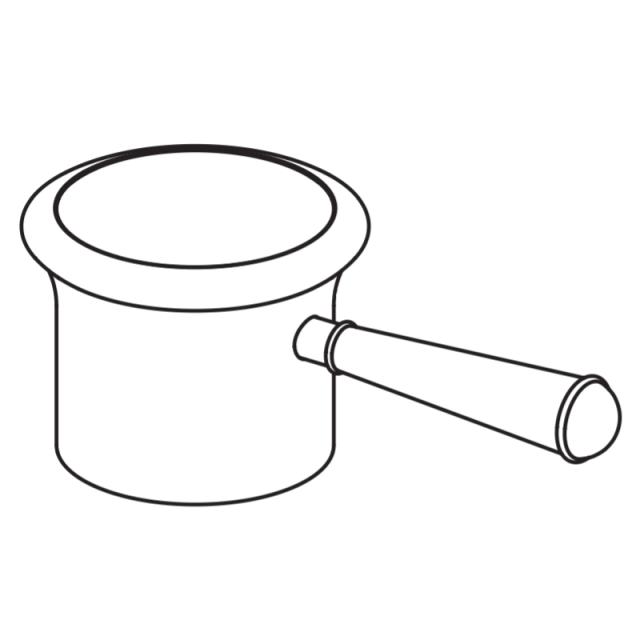 LIXIL（INAX）　ハンドルASSY（水側用）　【品番：A-4457-W（C）】【14】