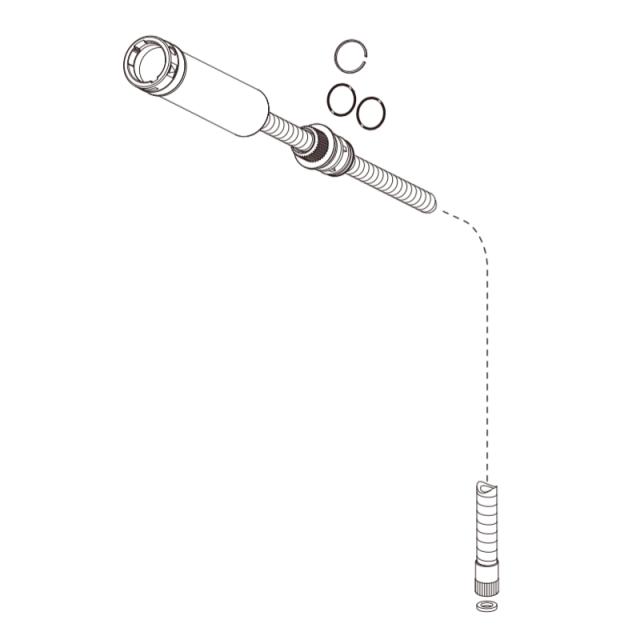 LIXIL（INAX）　シャワーホースASSY　【品番：A-4812-10/SE】【14】