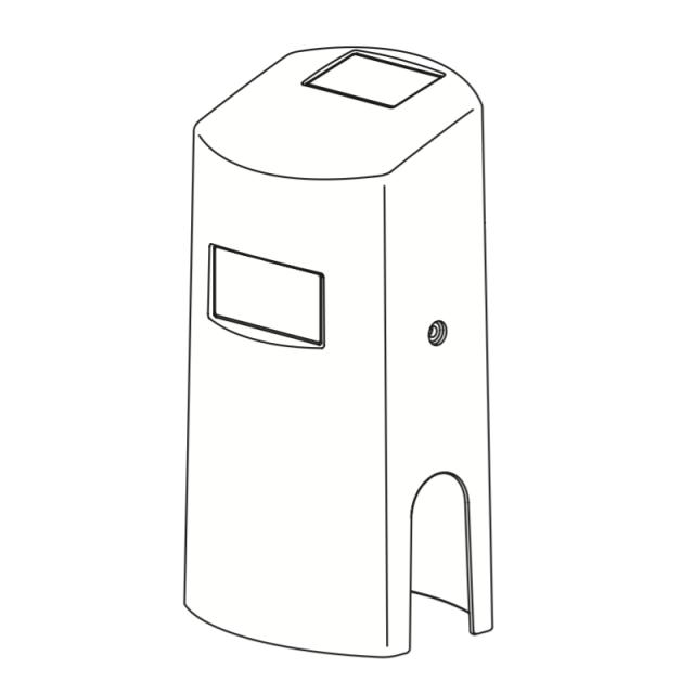 LIXIL（INAX）　カバーASSY（一体形用）　【品番：A-4972】【14】