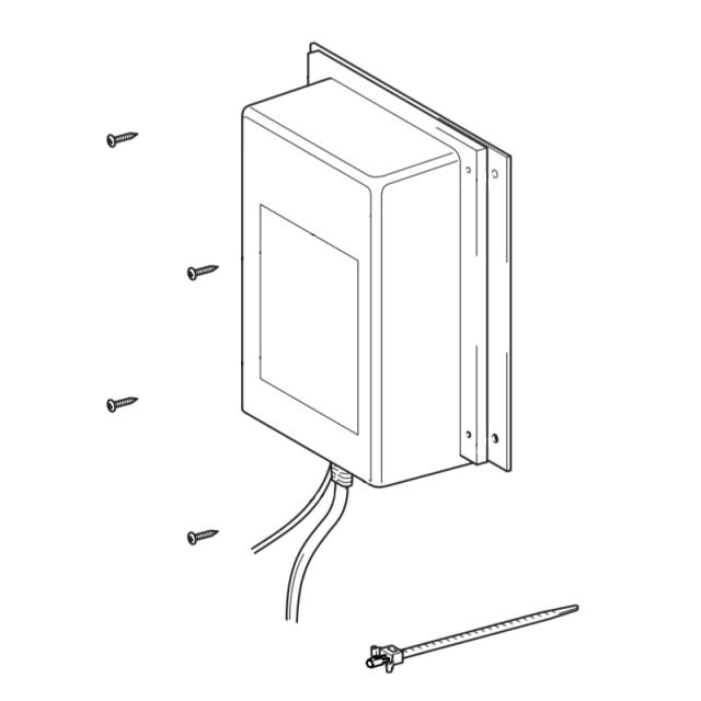 LIXIL（INAX）　電源ボックスASSY（3連,ムース状,直結式）　【品番：A-5495-20】【14】