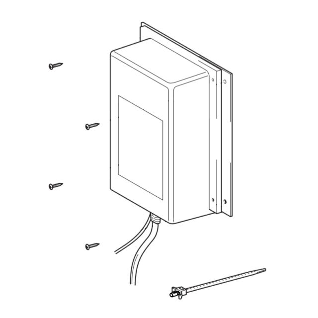 LIXIL（INAX）　電源ボックスASSY（3連,ムース状,コンセント式）　【品番：A-5495-50】【14】