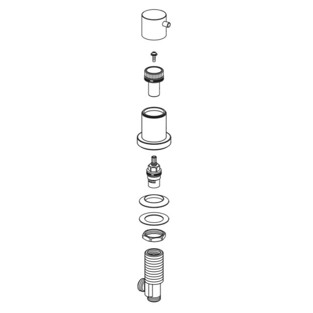 LIXIL（INAX）　水側バルブ部　【品番：A-8346（C）】【14】