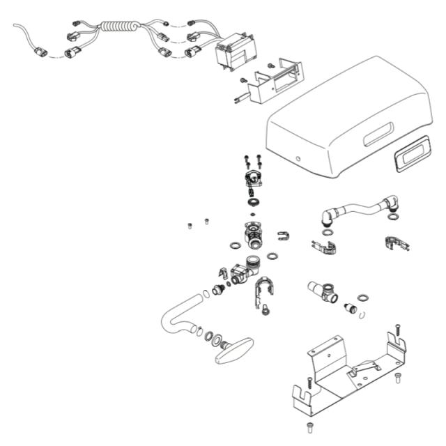 LIXIL（INAX）　センサー・機能部補給部品ASSY（100V式）　【品番：A-8590】【14】