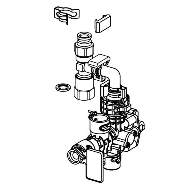 LIXIL（INAX） 分かれ出る金具付水弁膜ASSY 【品番：A-9068-30】【14】