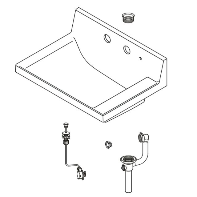 LIXIL（INAX）　カウンターセット　【品番：ART2-750-SET3/PH-01】【14】