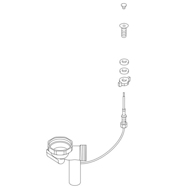 LIXIL（INAX）　排水レリースセット　【品番：BB-RSM（590）-A】【14】