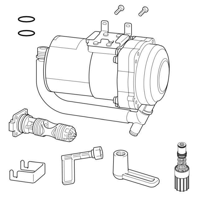 LIXIL（INAX）　低流動圧対応ブースター（後付仕様： フレキホースタイプ）　【品番：CWA-217A】【14】