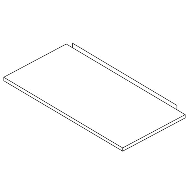 LIXIL（INAX）　棚板ASSY（黒）　【品番：KAAZ179/BK1】【14】 10,346円