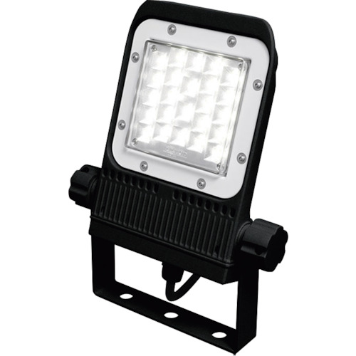 アイリスオーヤマ　ＩＲＩＳ　１０９０２７　角型投光器　１５Ｗ　広角　２５００ｌｍ　昼白色　（５０００）　ブラック　防塵・防水・重耐塩　【品番：FLS-15W-W-K5-R7-B】
