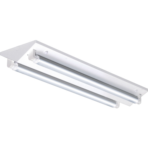 アイリスオーヤマ　ＩＲＩＳ　５６６６８１　ＬＥＤ直管用専用器具　逆富士型　２０形　２灯用　【品番：IRLDFL22FJ】