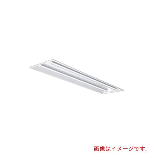 アイリスオーヤマ　ＩＲＩＳ　２４３６６１　電源内蔵ランプ用器具　埋込下面開放型　２灯　４０形　【品番：IRLDFL42UK-K】