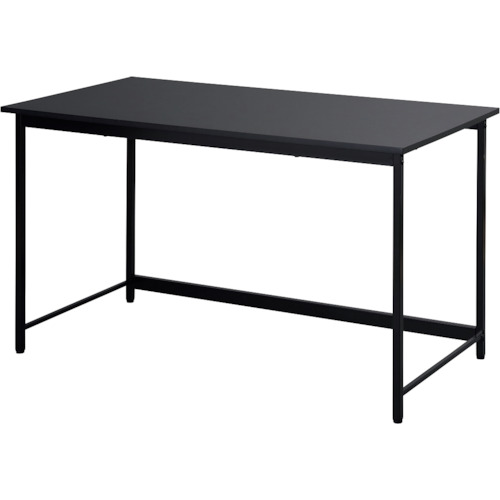 アイリスオーヤマ　ＩＲＩＳ　２８８２７７　ベーシックデスク　１２００×６００　ブラック／ブラック　【品番：BDK-1260-BB】