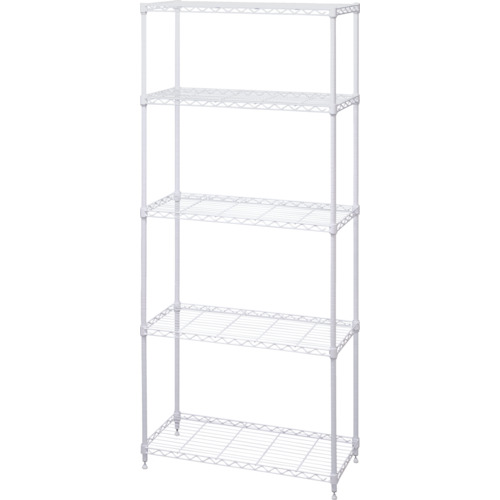 アイリスオーヤマ　ＩＲＩＳ　１０４１００　カラーメタルラック　ハイタイプ　ホワイト　【品番：CMM-75185-W】