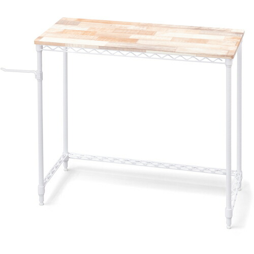 アイリスオーヤマ　ＩＲＩＳ　５３７１５６　カラーメタルラック　デスク　ホワイト　【品番：CMM-D81361-W】