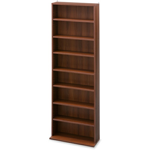 アイリスオーヤマ　ＩＲＩＳ　２８５０６３　コミックラック　ハイタイプ　ウォールナット　【品番：CORK-1860-WN】