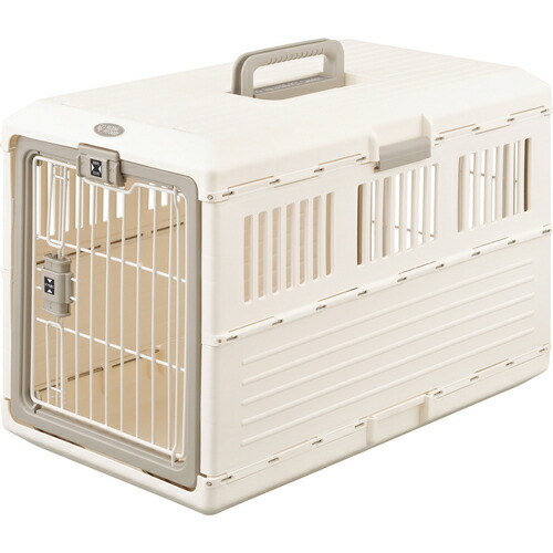 アイリスオーヤマ　ＩＲＩＳ　２０１４９７　折りたたみペットキャリー　アイボリー　【品番：FC-670-IV】