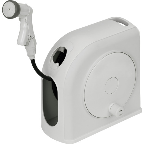 アイリスオーヤマ　ＩＲＩＳ　２９２９９５　フルカバーホースリール　スリムＨＧ　１５Ｍ　ホワイト　【品番：FSHG-15-W】