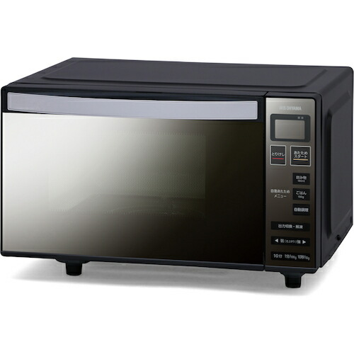 アイリスオーヤマ　ＩＲＩＳ　１０２８９１　単機能ミラーレンジ１８Ｌ　【品番：IMB-FM1805-B】