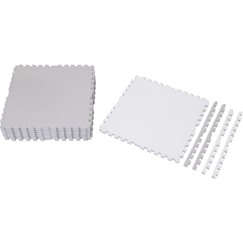 アイリスオーヤマ　ＩＲＩＳ　５２１４３７　リバーシブルジョイントマット　グレー／ホワイト　【品番：JMRN-616-HW】