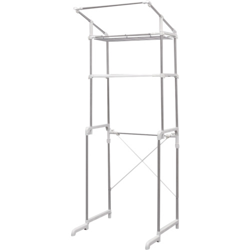 アイリスオーヤマ　ＩＲＩＳ　２２６０３３　ハンガーバー付ステンレスランドリーラック　【品番：LRH-18S】