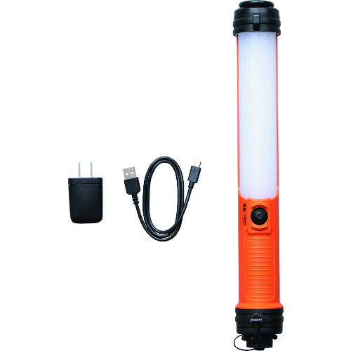 アイリスオーヤマ　ＩＲＩＳ　５７２３９６　ＰＲＯＬＥＤＳ　ＬＥＤスティックライト充電式２００ｌｍ　充電器付き　【品番：LWS-200SB-CH】