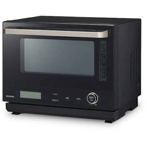 アイリスオーヤマ　ＩＲＩＳ　５１８１５１　３０Ｌカップ式スチームオーブンレンジ　ブラック　【品番：MO-FS3001-B】