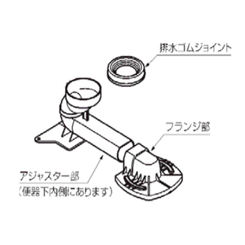 ジャニス工業　排水アジャスターセット　【品番：MESC84-01】の通販は