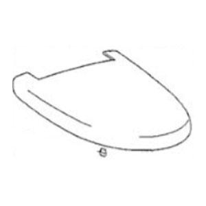 ジャニス工業　便フタ（ゴム付）（大型）　ピンク　【品番：312-1043-JN/LR8】