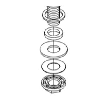 32mm ブラシ ステンレス製 EA115GG-41 エスコ ESCO 32mm ブラシ ステンレス製 エスコ ESCO EA115GG-41