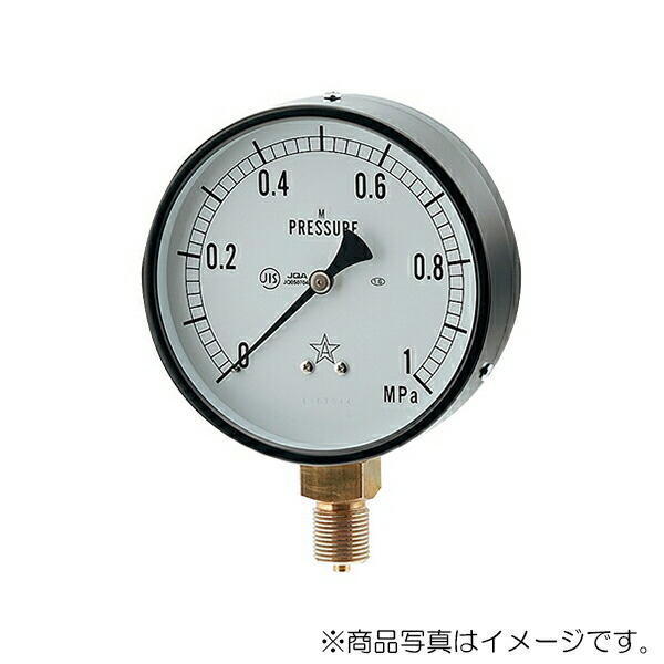 カクダイ　蒸気用圧力計（一般用・Aタイプ）　【品番：649-873-05F】