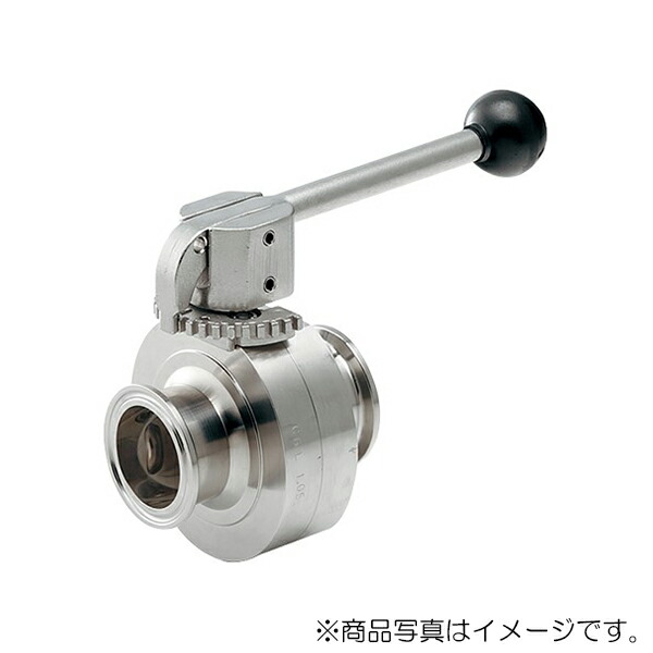 カクダイ　サニタリーバタフライバルブ　【品番：691-30-E】