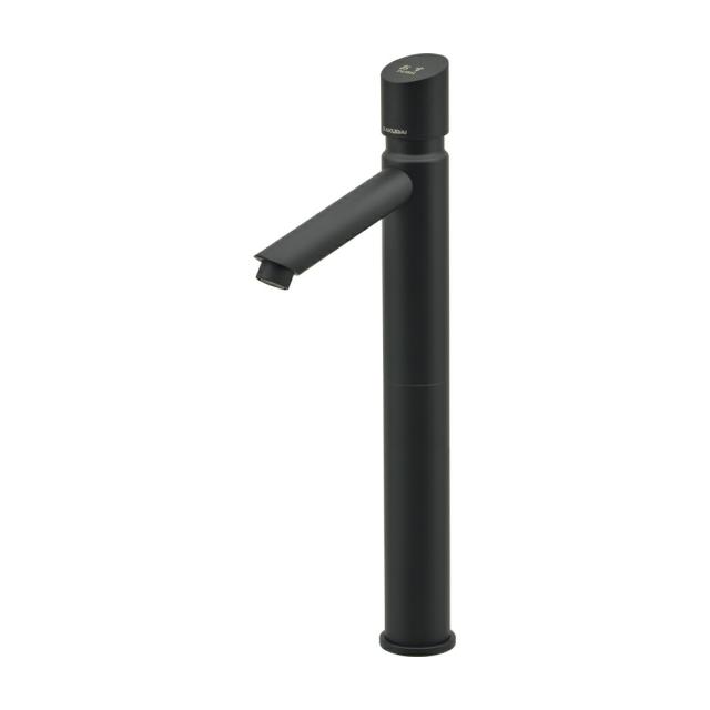 カクダイ　自閉立水栓（トール）　マットブラック　【品番：716-314-D】 31,669円