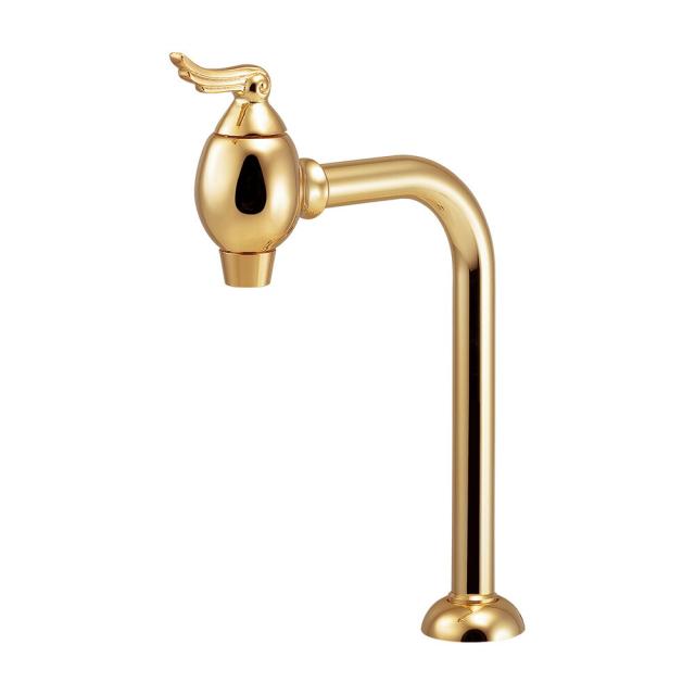 何個買っても送料変わらず 703-704 カクダイ エンジェルエッグ横水栓 カクダイ エンジェルエッグ横水栓 アンティークゴールド 品番：703