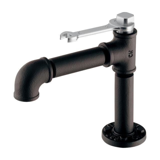 カクダイ インダストリアル立水栓 マットブラック 【品番:721-267-D】 その他建築・住宅資材
