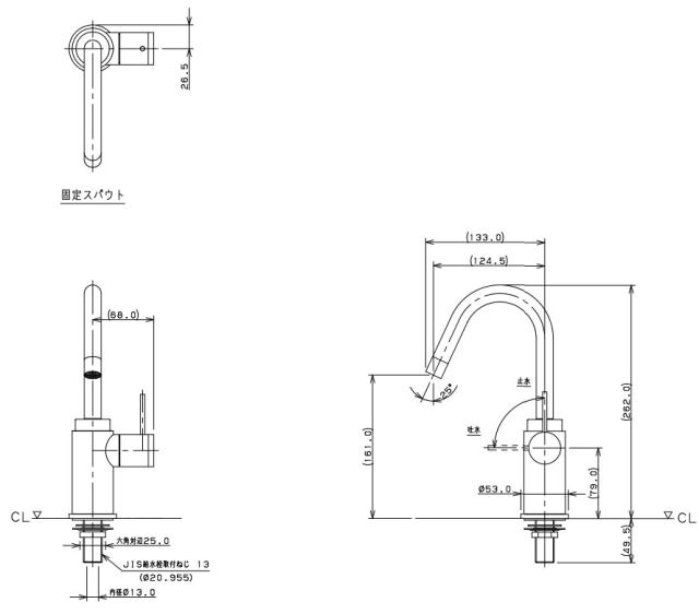 カクダイ　立水栓　マットブラック　【品番：721-269-D】_1