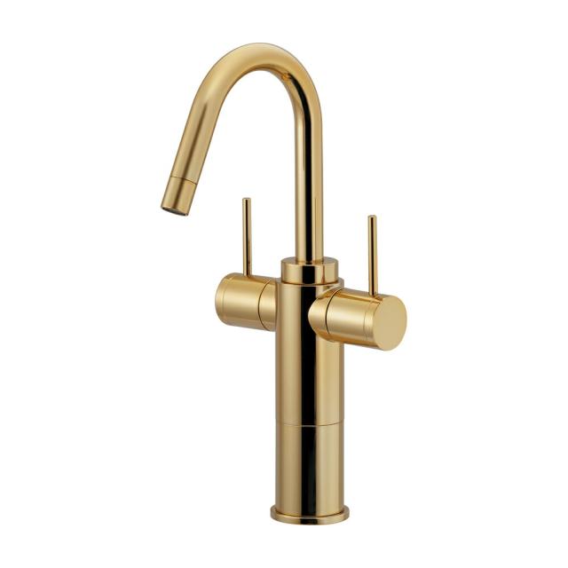 カクダイ シングルレバー立水栓 アンティークゴールド 神〔GB〕