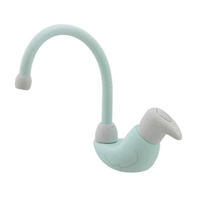 カクダイ　シングルレバー混合栓　ブルーバード　【品番：183-356-B】