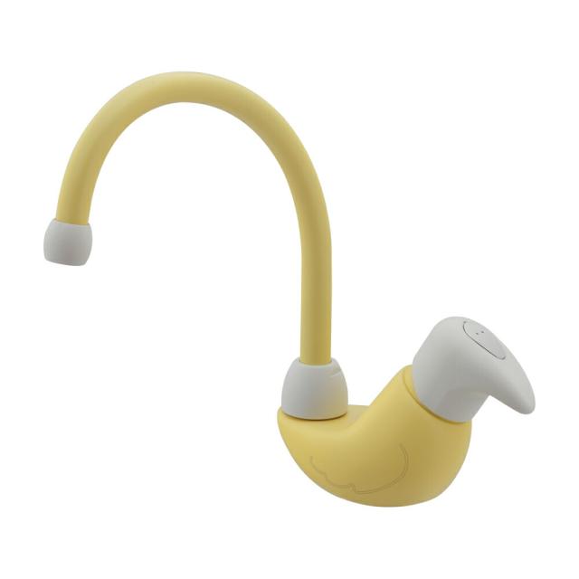 カクダイ　シングルレバー混合栓　イエローバード　【品番：183-356-Y】