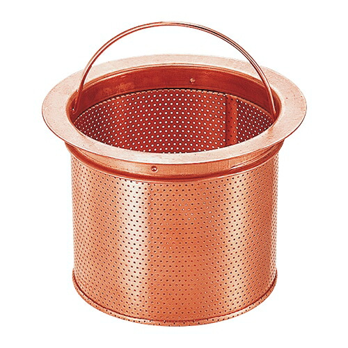 カクダイ　流し台バスケット（銅製）　【品番：451-301】