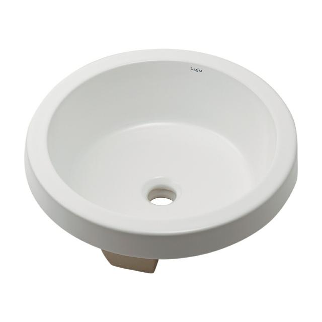カクダイ　丸型洗面器　Luju　【品番：493-167】